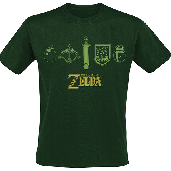 Camiseta Zelda Símbolos