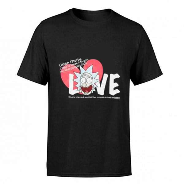 Camiseta Rick y Morty Love