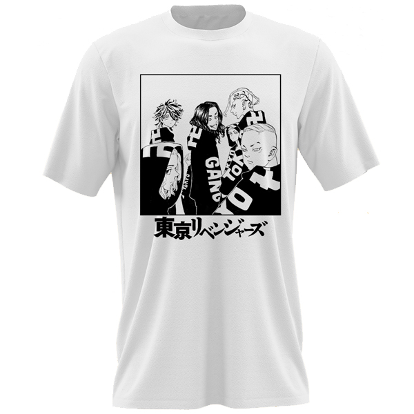Camiseta Tokyo Revengers Gang Blanca