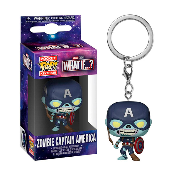 Pocket Pop Zombie Capitán América