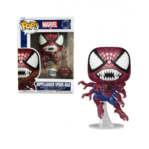 Pop Doppleganger Spiderman 961 Metalic Special Edition