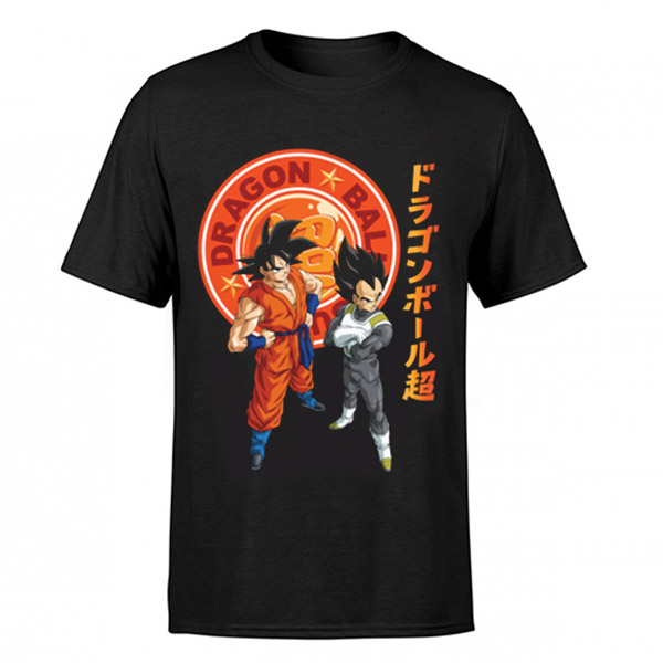 Camiseta Goku y Vegeta Super