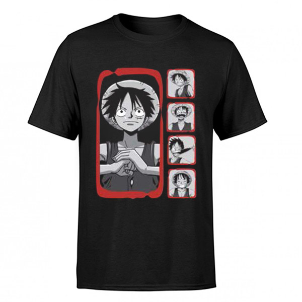 Camiseta One Piece Caras