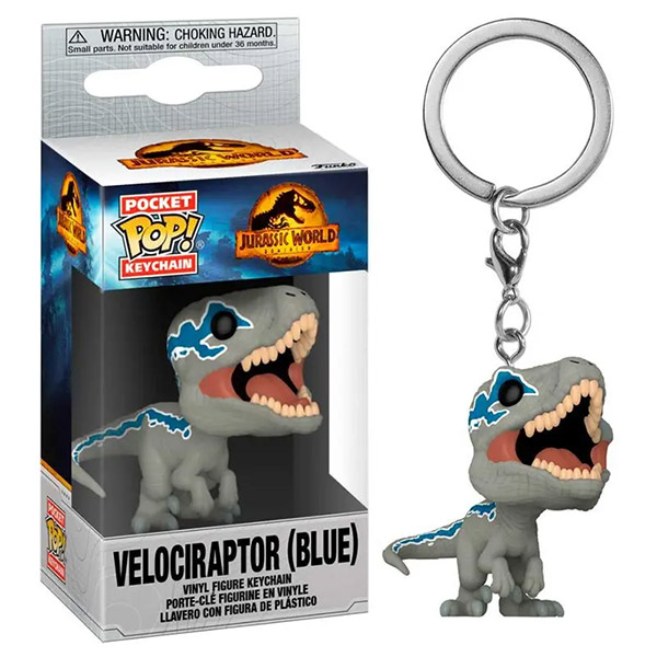 Pocket Pop Jurassic World Velociraptor (Blue)