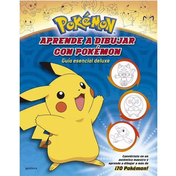 Cuaderno para dibujar Pokémon deluxe