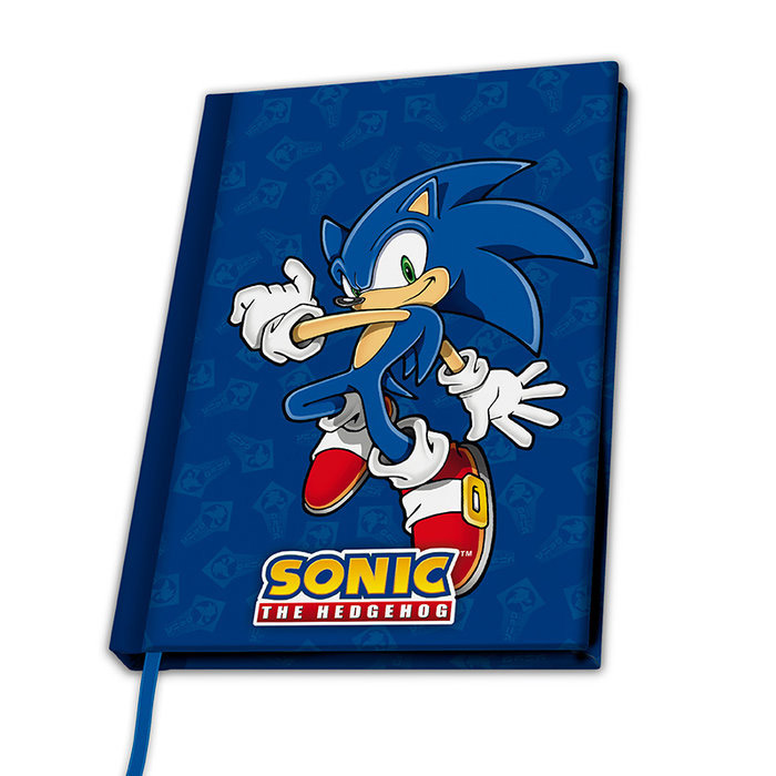 Cuaderno A5 Sonic The Hedgehog
