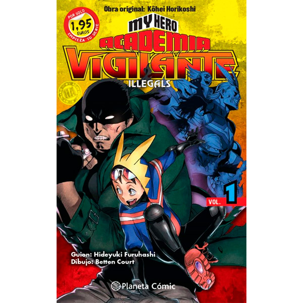 My Hero Academia Vigilante illegals Vol.1 PR