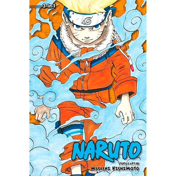 Naruto 3 in 1 Vol.1-2-3 English