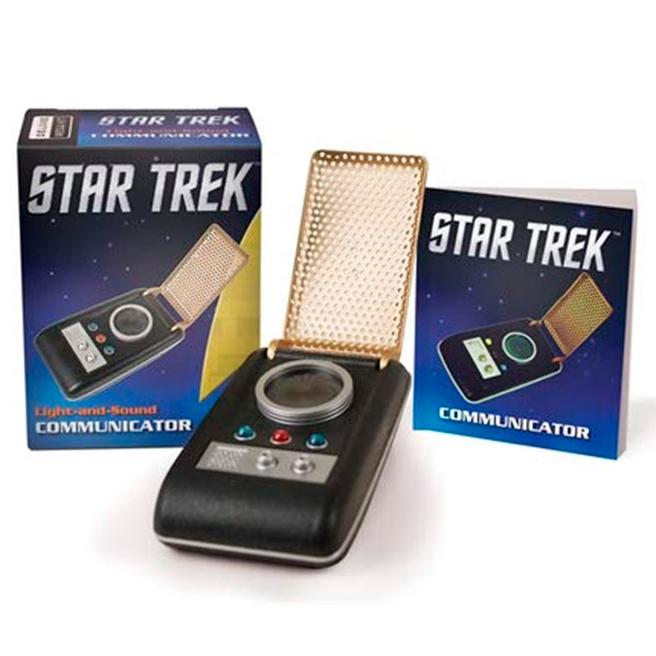 Réplica Star Trek Communicator con Libro