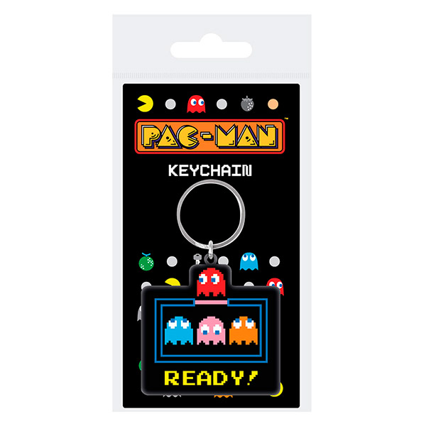 Llavero de Caucho Pac-Man Grupo