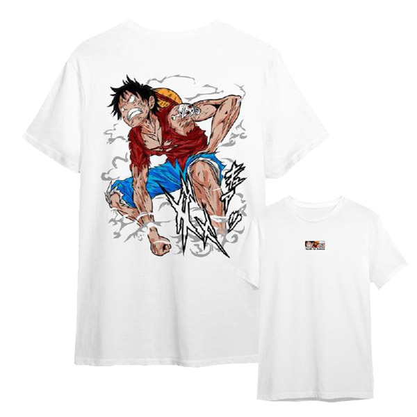 Camiseta Luffy Straw Hat Pirate Made in Japan